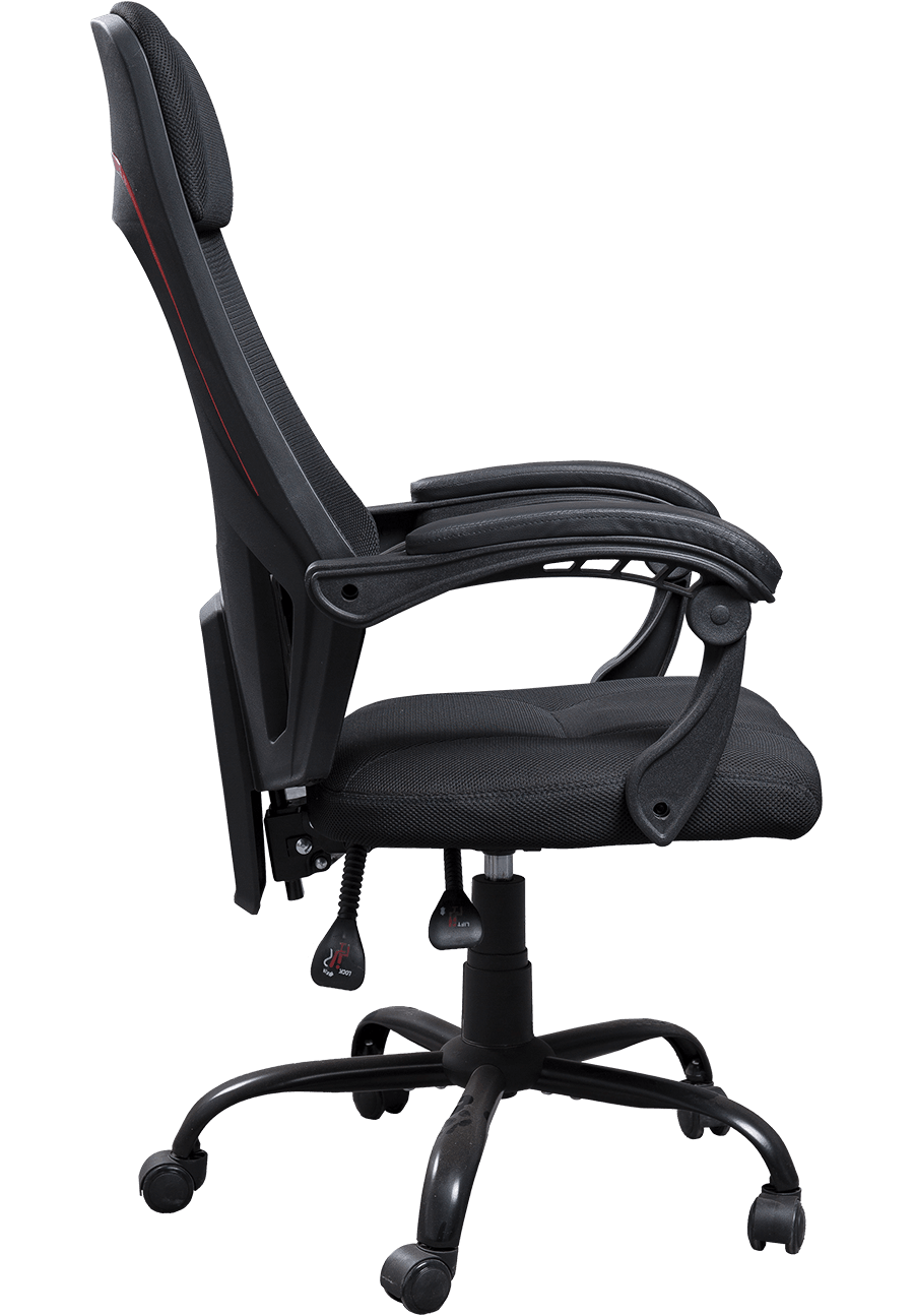 Kancelárske kreslo zo sieťoviny otočné o 360 stupňov s vysokým operadlom Ergonomická látková pracovná stolička pre zamestnancov details